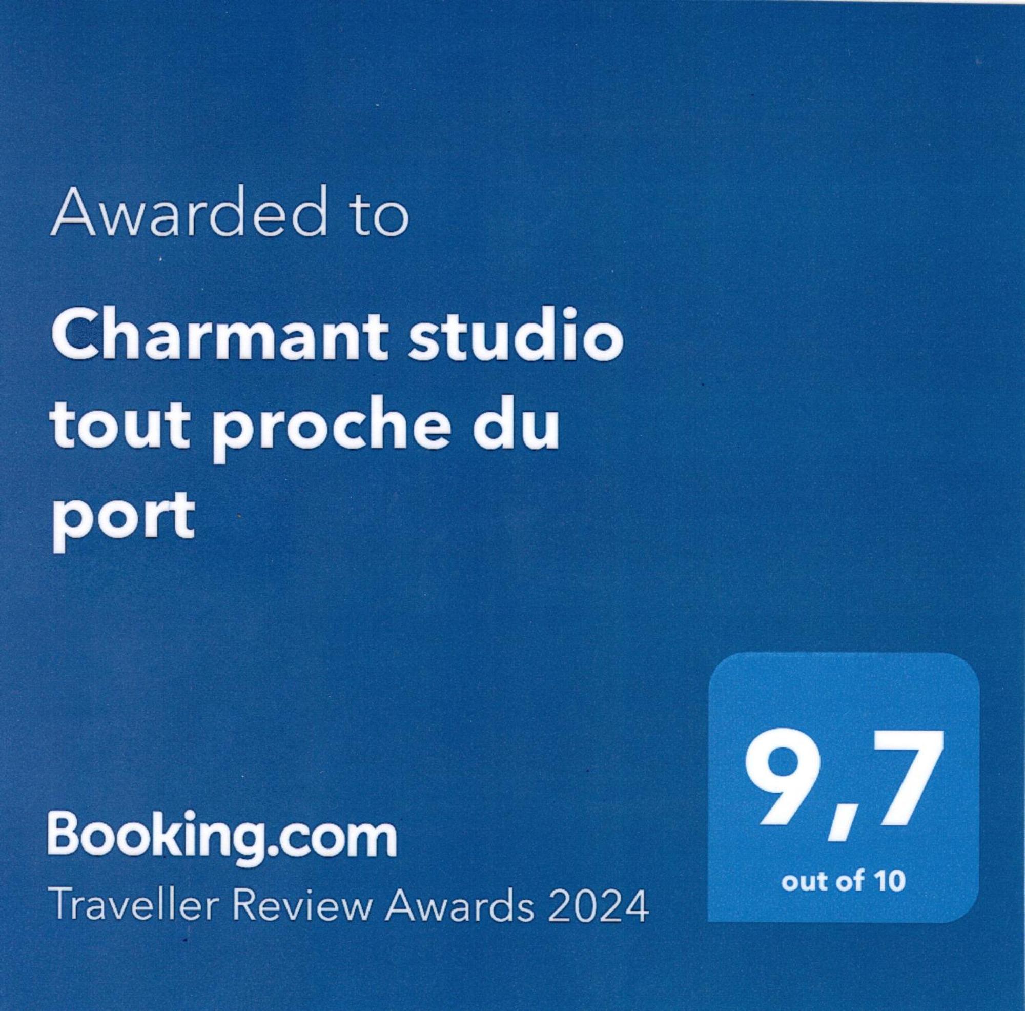 Charmant Studio Tout Proche Du Port 尼斯 外观 照片